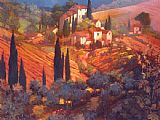 View from San Gimignano by Philip Craig